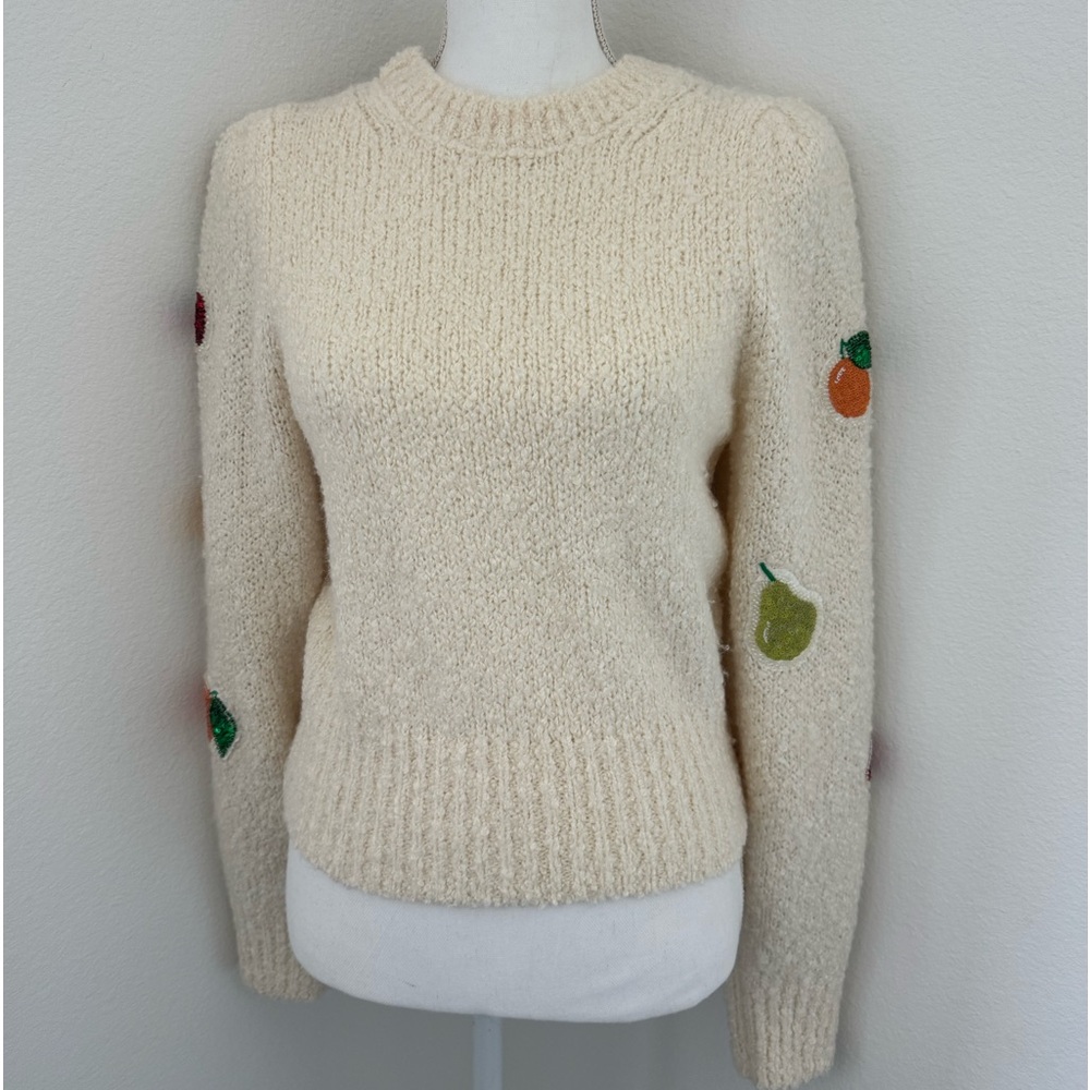 & other stories cute fruits print sweater